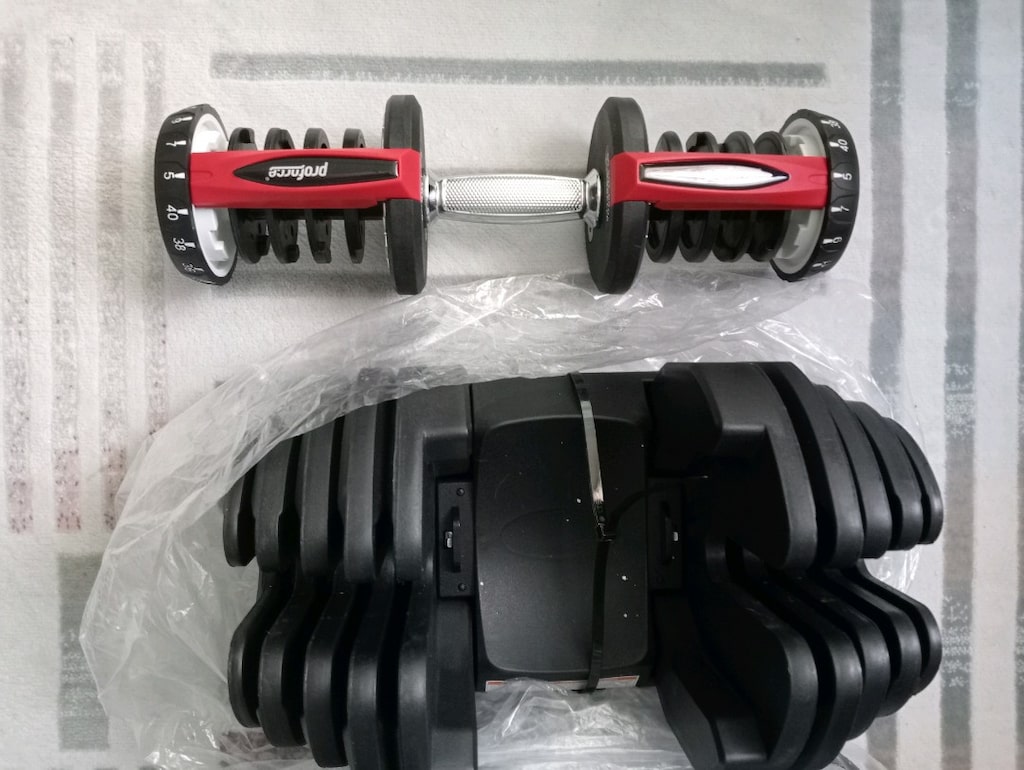 2 Adet 40 KG Ayarlanabilir Dambıl - 3