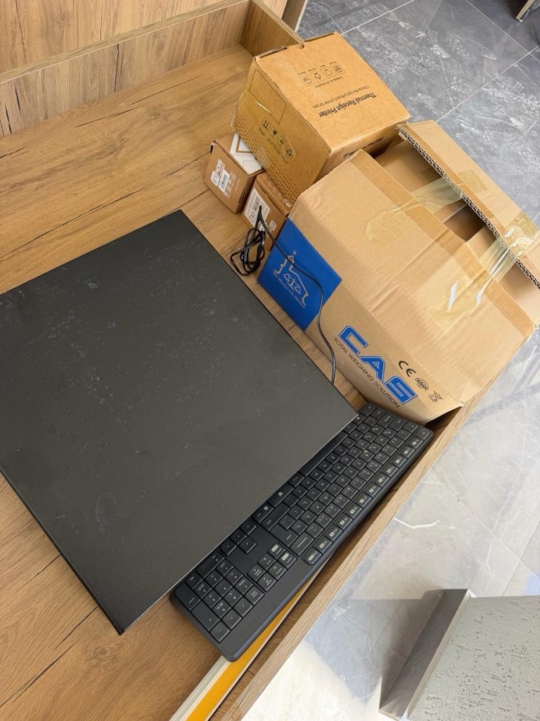 yeni nesil 8,7 inç müşteri pc-terazi - yazıcı- pos( hepsi bir aylık ) - 10