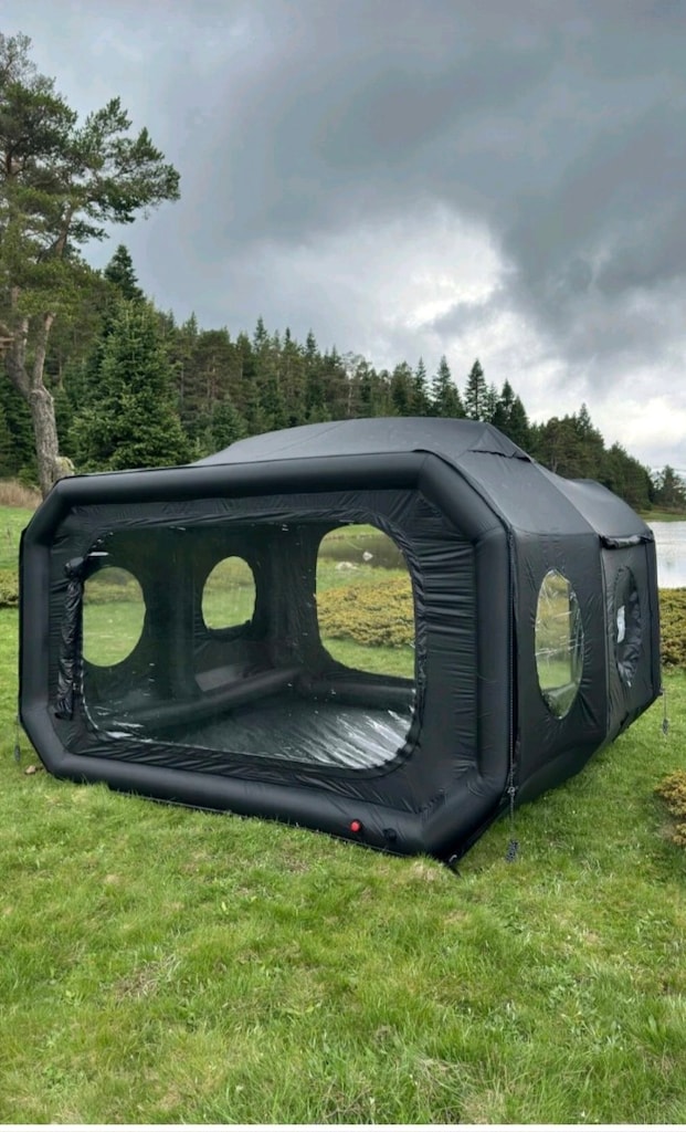 1 Kez Çekimde Kullanıldı SHUFA Glamping Şişme Çadır - 5