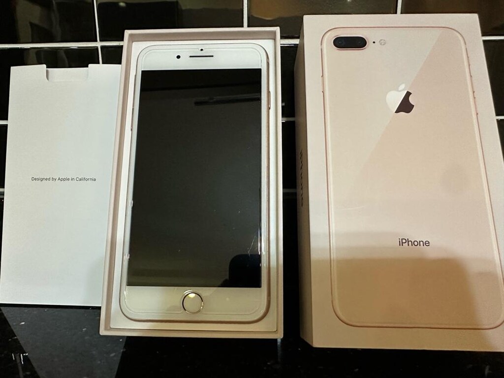 Ipone 8 plus 64 GB rose rengi çok iyi durumda kutulu kılıf hediyeli - 7