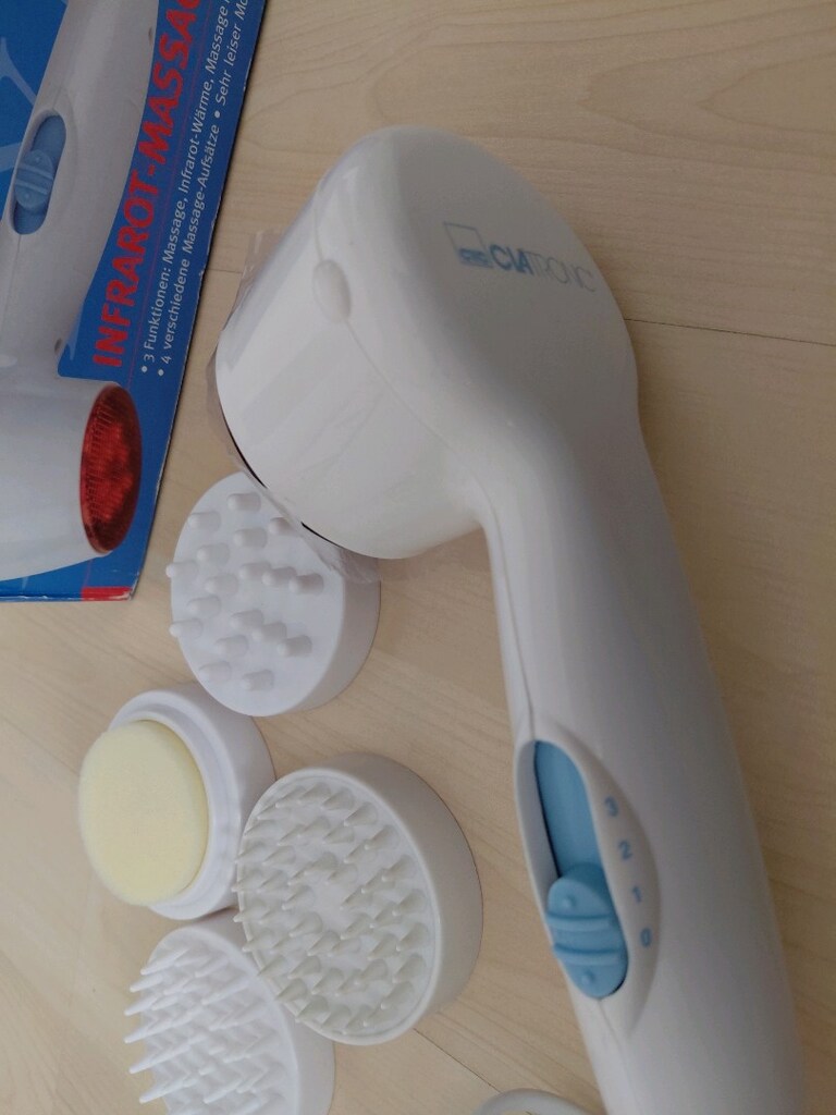 Clatronic Kızılötesi Isıtmalı Masaj Aleti (Sıfır Kutulu / 4 Başlıklı) - 2