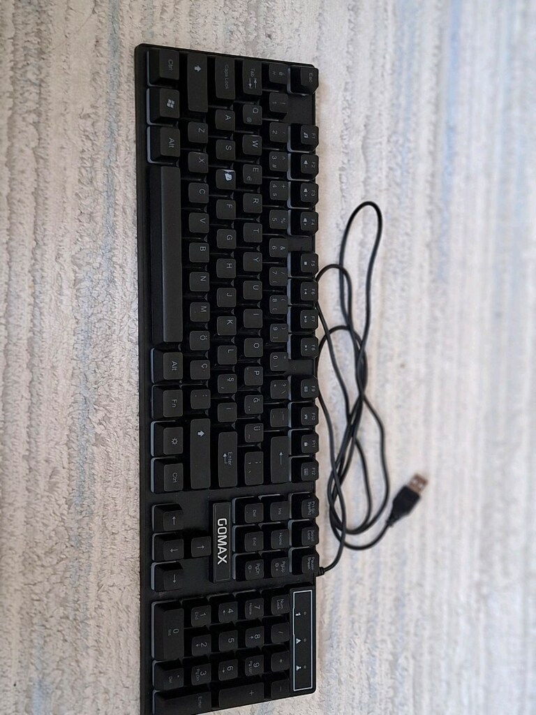 Klavye RGB Aydınlatmalı GoMax - 5