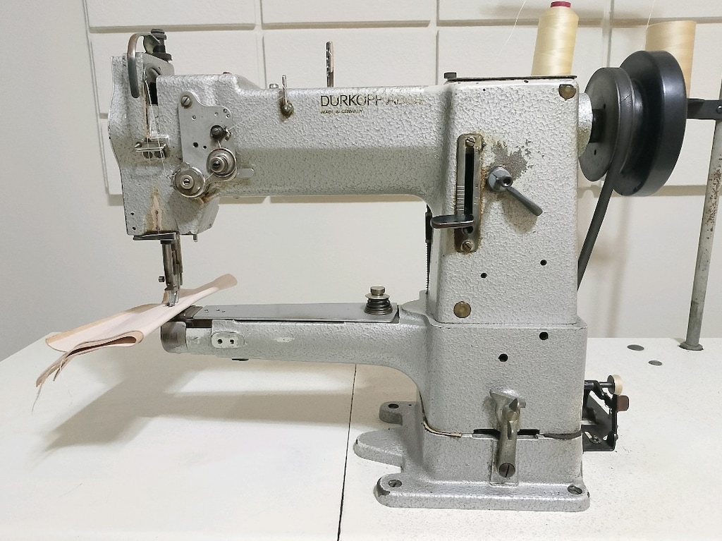 Dürkop Adler 069 çift papuç deri dikiş makinası - 4