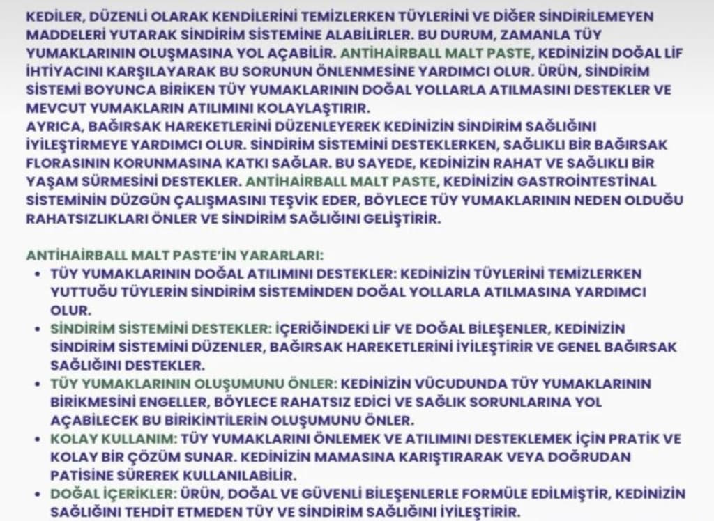 Kedi & Köpek Tüy be Deri Sağlığı - 2