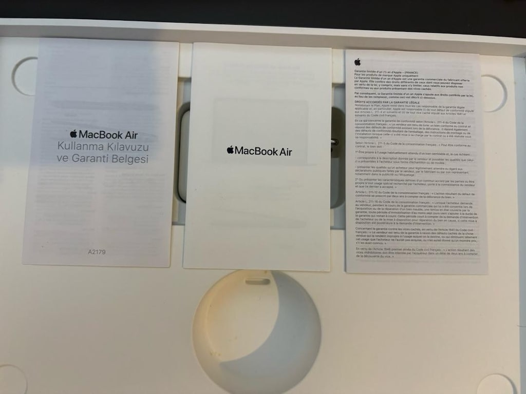 MacBook Air 2020 i3 8GB 256GB SSD | Kutu + Şarj - 10
