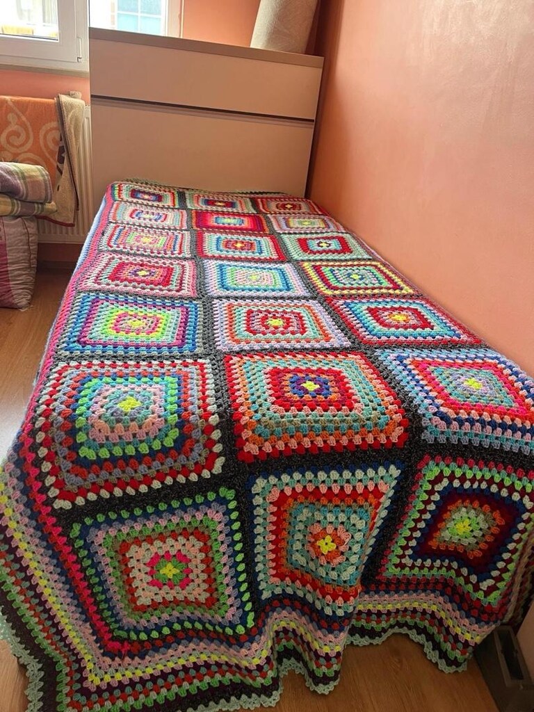 el emeği örtü battaniye yatak örtüsü - 4