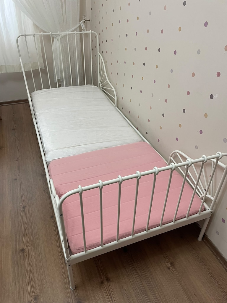 SATILIK IKEA UZAYABİLEN ÇOCUK KARYOLASI. 85CM X 200CM - 3