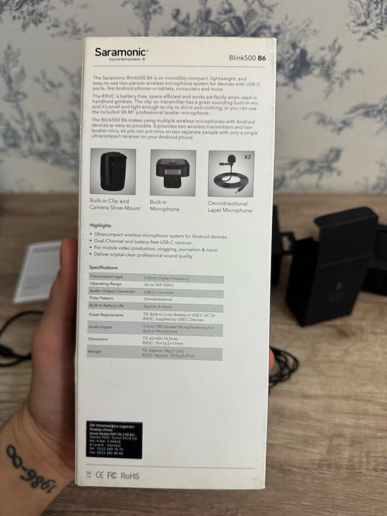 saramonic mikrofon - 14