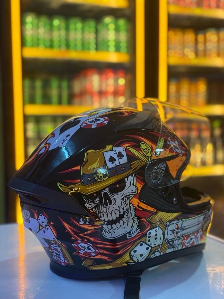 çiziksiz Hatasız desenli 0 ayarında kask - 3