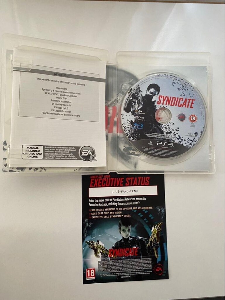 Syndicate ps3 oyun - 2
