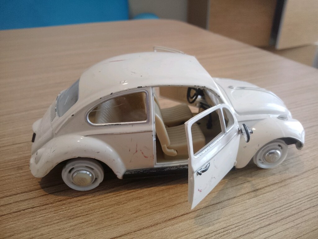 1:24 ölçekli Kinsmart lisanslı Volkswagen marka otomobil - 4