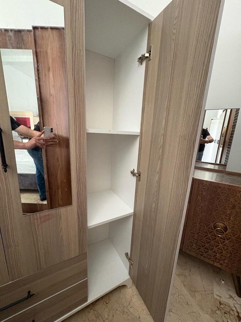 sıfır 3 kapaklı gardırop - 3