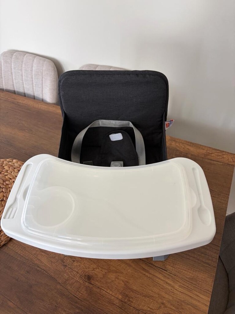 Picnic Yükselticili Portatif Mama Sandalyesi, 3 Noktalı Emniyet Kemerl - 2