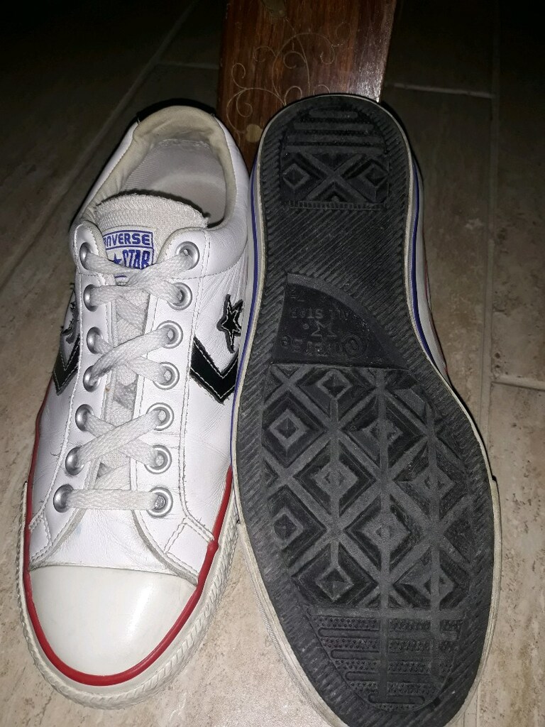 converse spor ayakkabı deri orjinal - 4