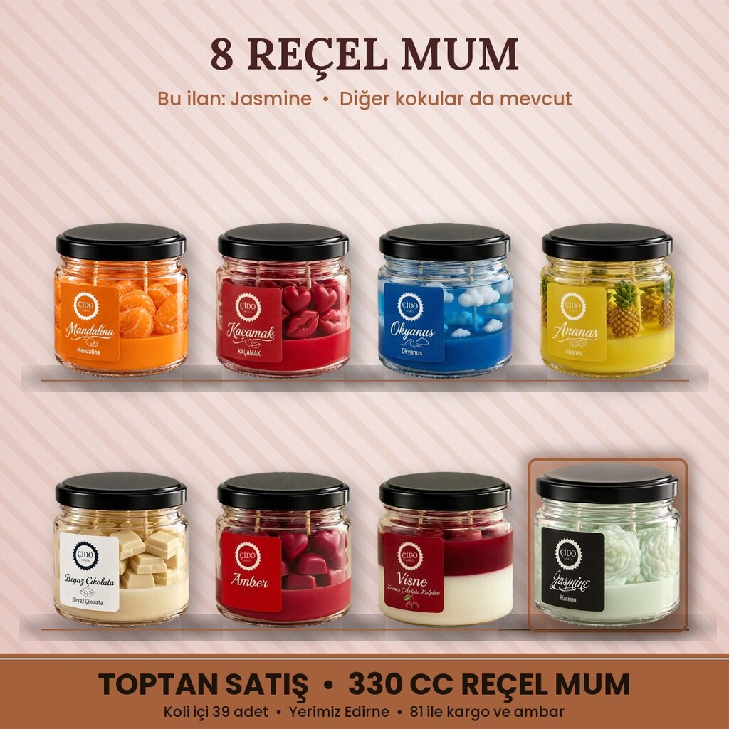 KOKULU MUM 330CC JASMINE ÇİDO MİRİS - 3