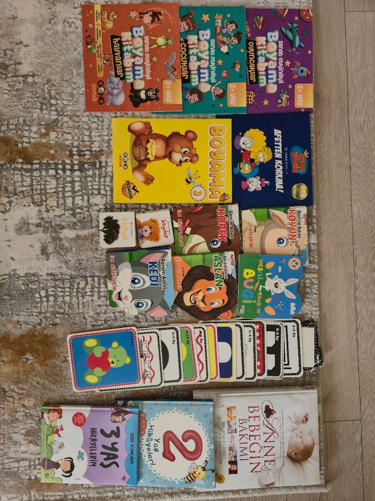çocuk kitapları ve boyama kitapları - 5