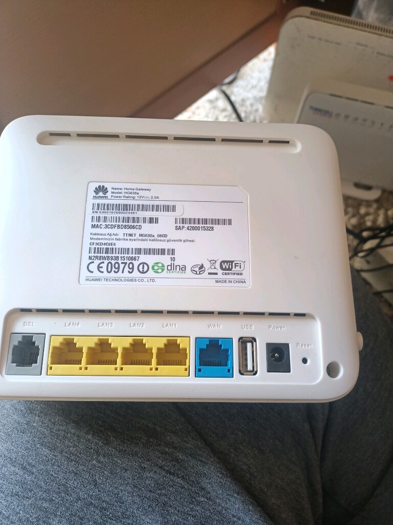 Huawei HG630A 4 Port 300 Mbps VDSL2 Modem - 2