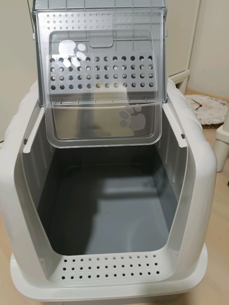 lüks kapalı kedi tuvaleti - 2