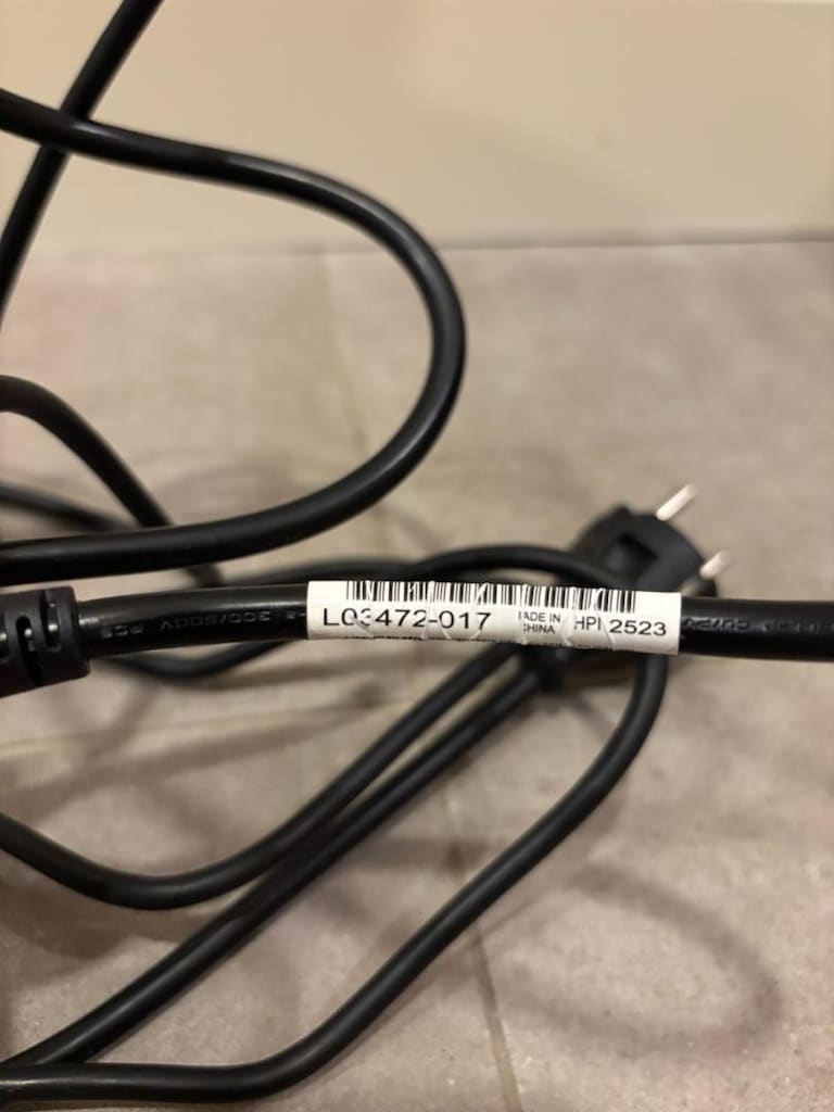 Orijinal HP 200W Laptop Şarj Adaptörü (Mavi Uçlu) - 4