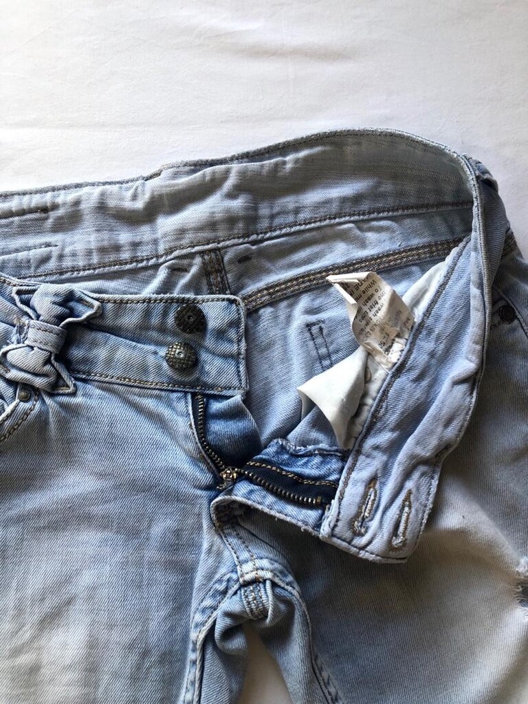 Yırtık Model Kadın Pantolon - 5
