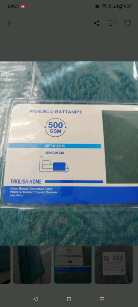 English home Paisley yün battaniye - 6