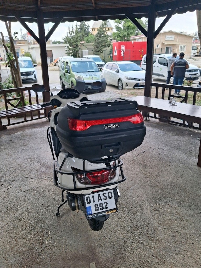 tvs jüpiter 125 orijinal ekstrası bol kazasız memur motorudur - 2