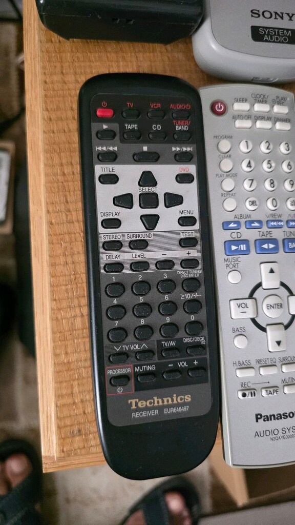 Sony, Technics, panasonic, Philips müzik seti, Pioneer dvd kumandaları - 7