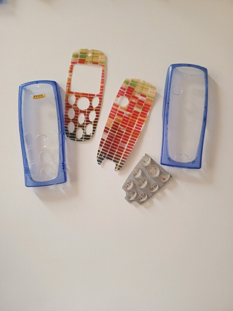 Nokia 3200 kapak tuş takımı - 2