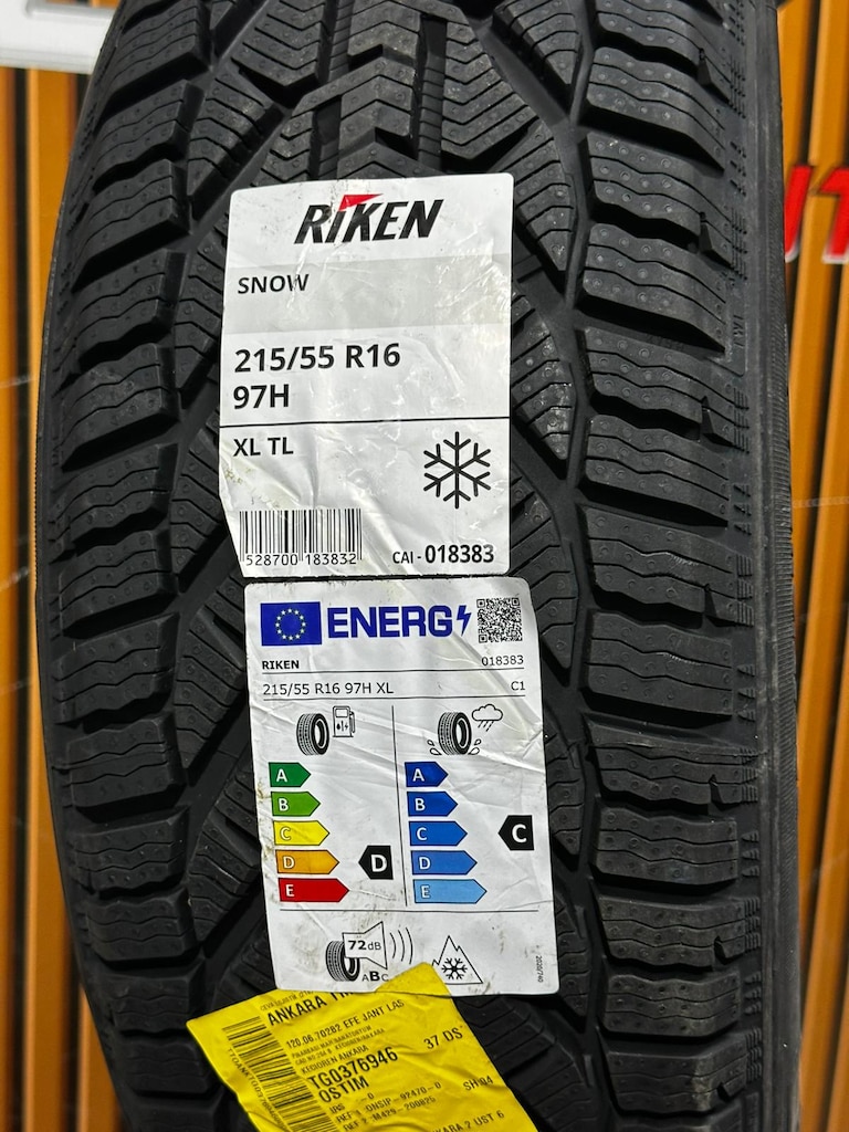 RİKEN (mıchelın) 215/55/16 /// KIŞLIK // SIFIR // DOT 2025 /// - 3