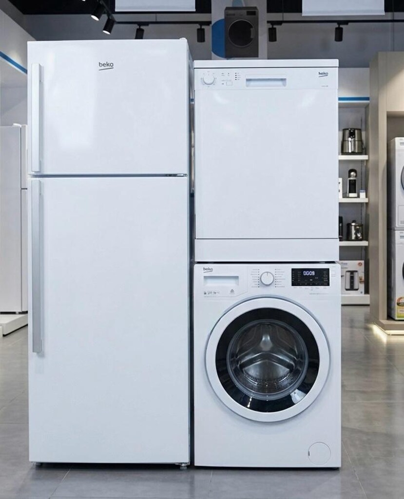 BEKO 3’LÜ SET BEYAZ EŞYA BUZDOLABI ÇAMAŞIR BULAŞIK YENİ MODEL - 3