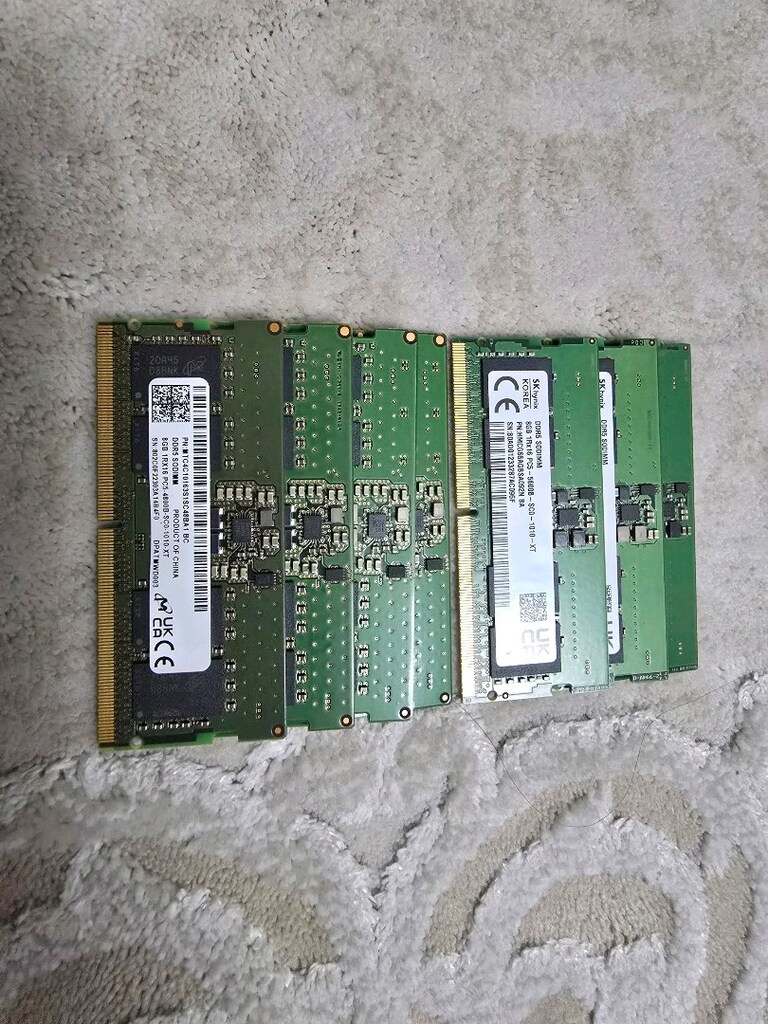 Skhynix 8 GB 5600 MHz CL46 HMCG66AGBSA092N DDR5 Ram - 2