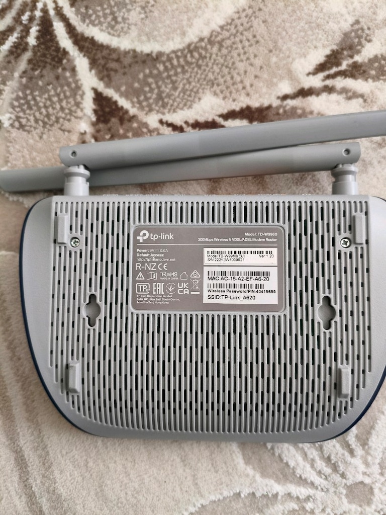Tp link td-w9960 - 2