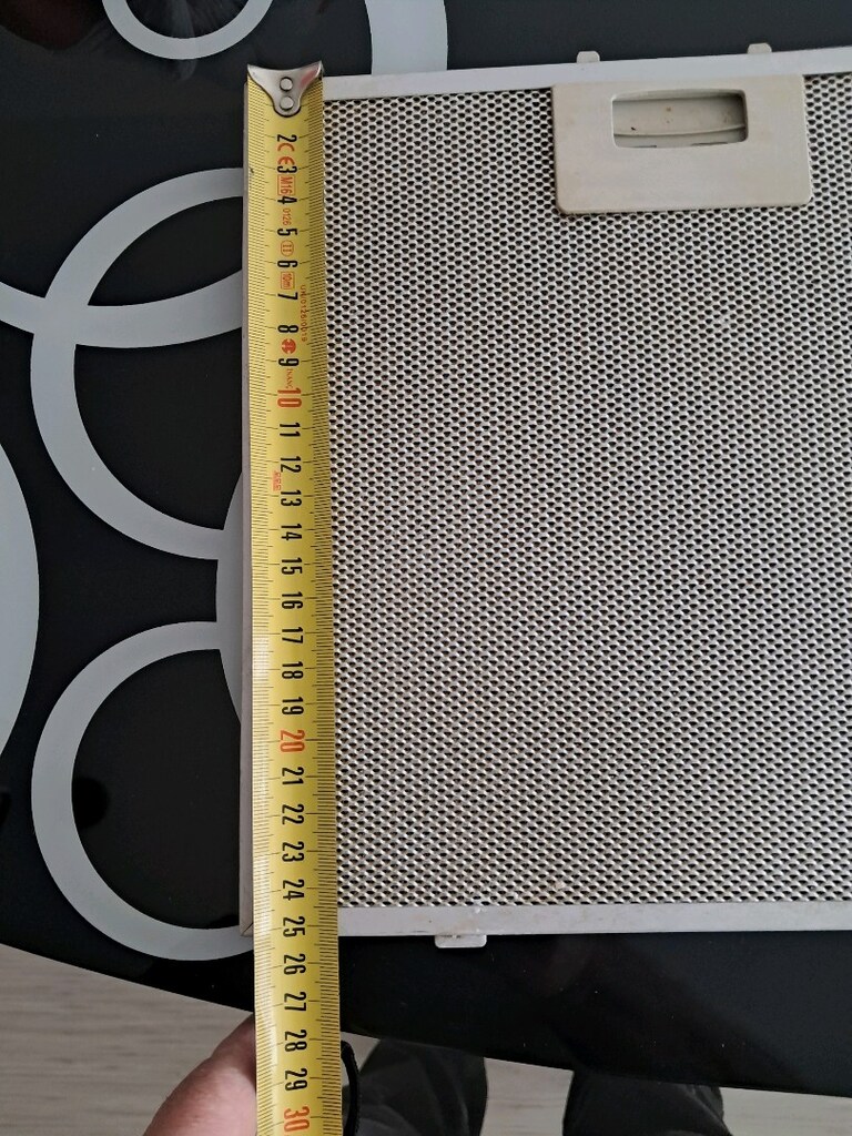ASPİRATÖR DAVLUMBAZ METAL YAĞ FİLTRESİ 25X26 - 2