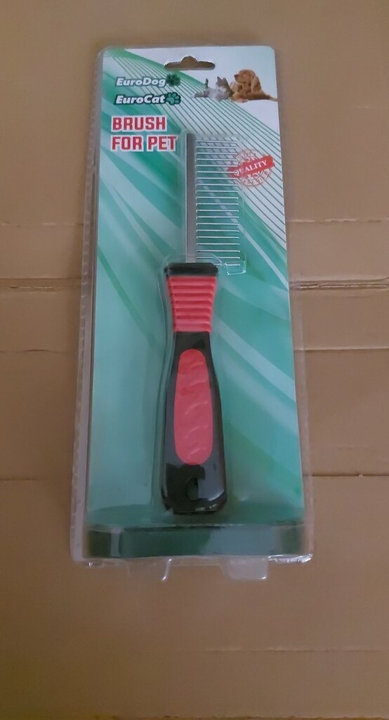 EuroDog Kedi ve Köpekler için Geniş Aralıklı Pire Tarağı 20cm - 2