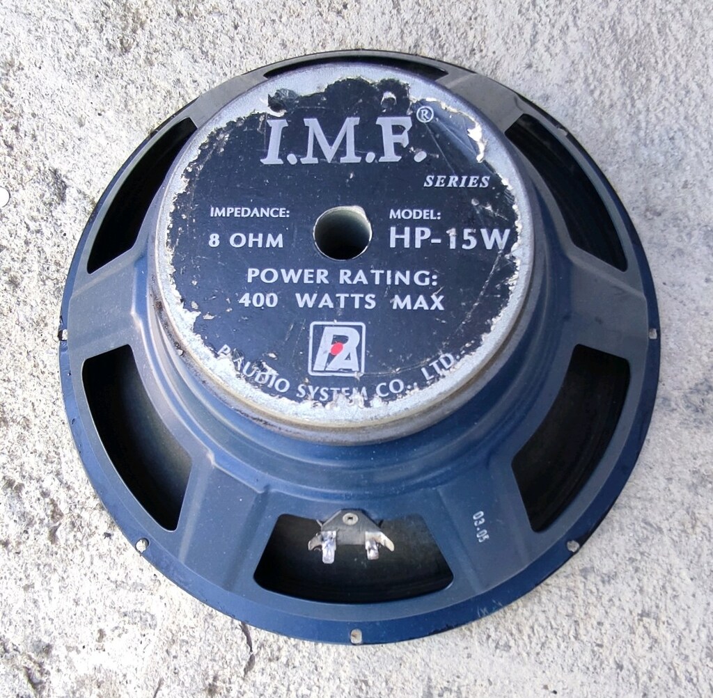 38 cm 400 watt HOPARLÖR orjinal sargılı