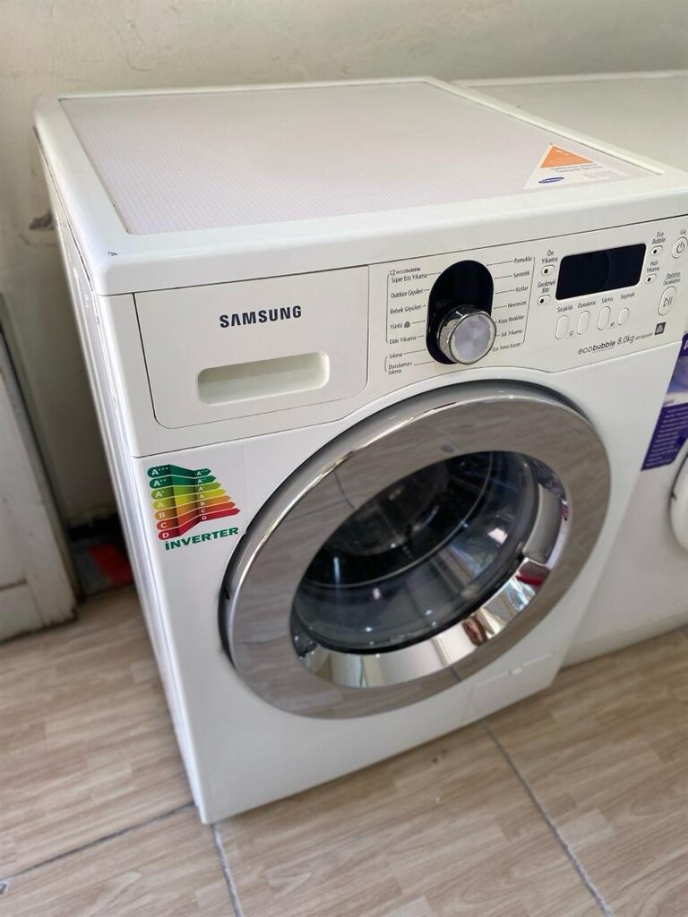 8 KG SAMSUNG ÇAMAŞIR MAKİNASI SERVİS MONTAJ ÜCRETSİZ KULLANIM GRANTİLİ - 2