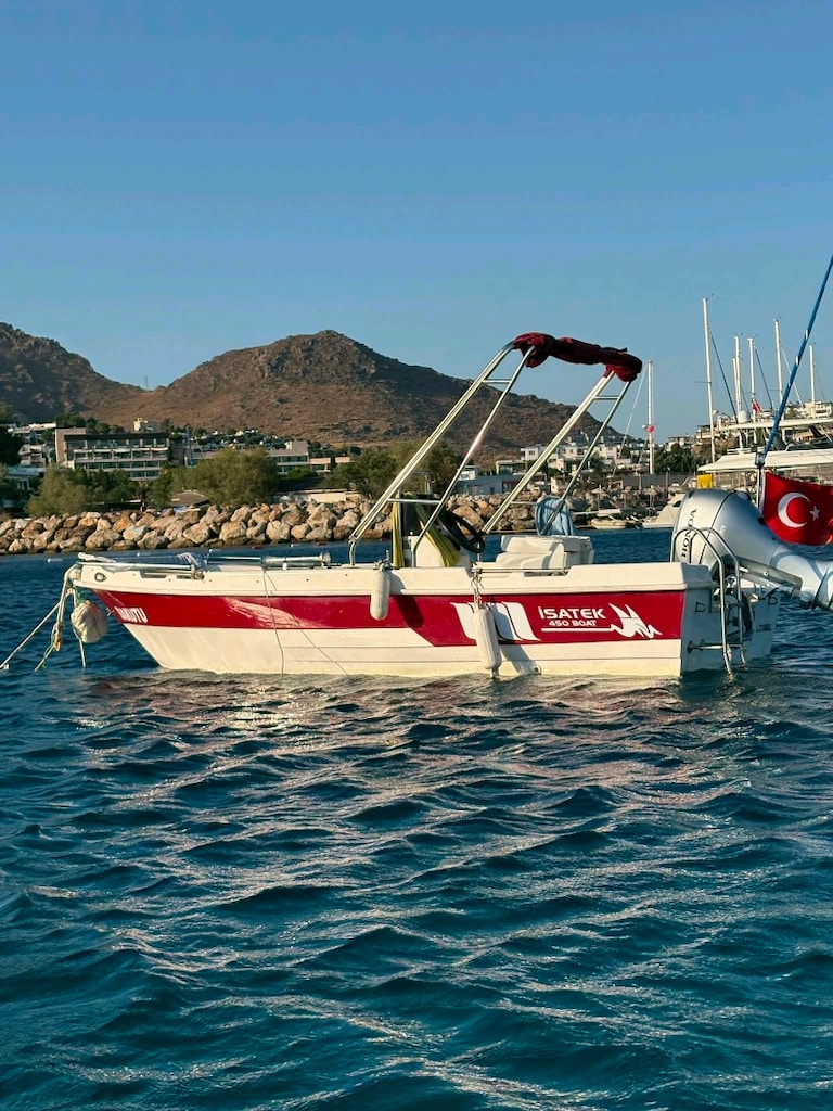 tekne 4.50 isatek honda 20 hp - 2