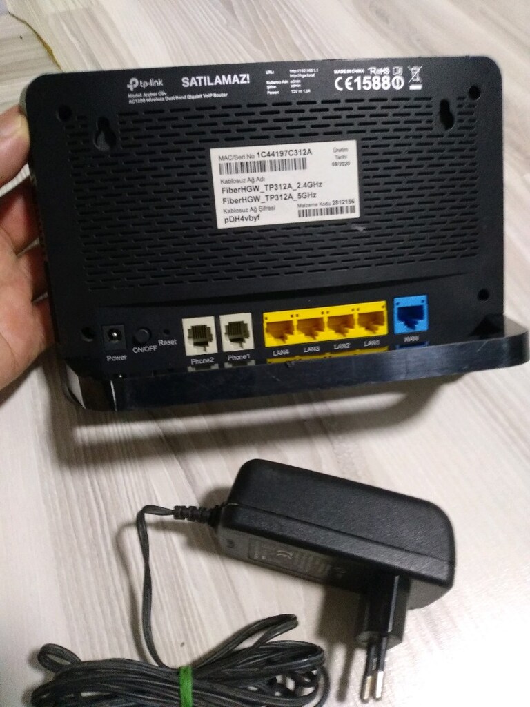 Tplink Archer C5V AC1200 Fiber Modem - 2