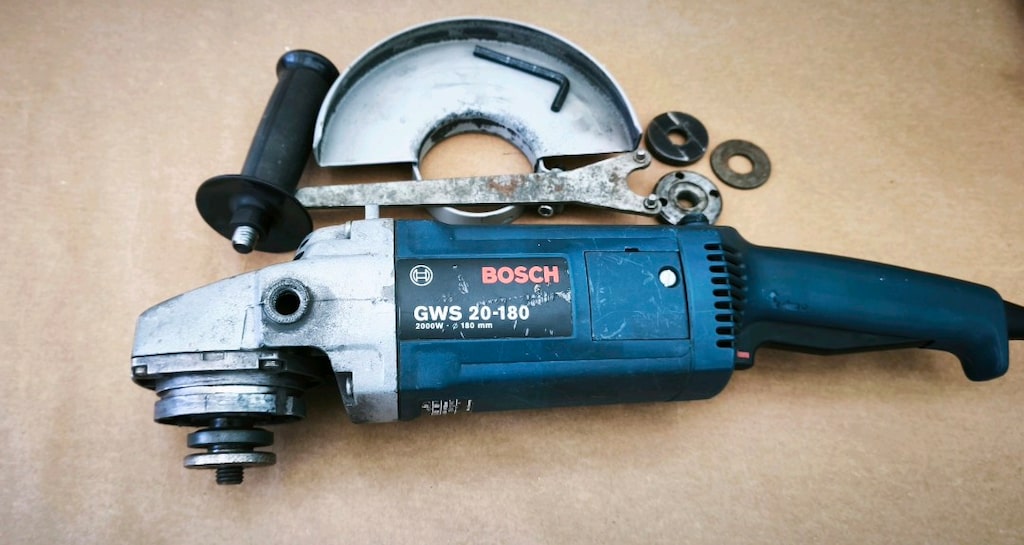 BOSCH GWS 20-180 PROFESYONEL ORİJİNAL ALMAN BÜYÜK TAŞLAMA - 7