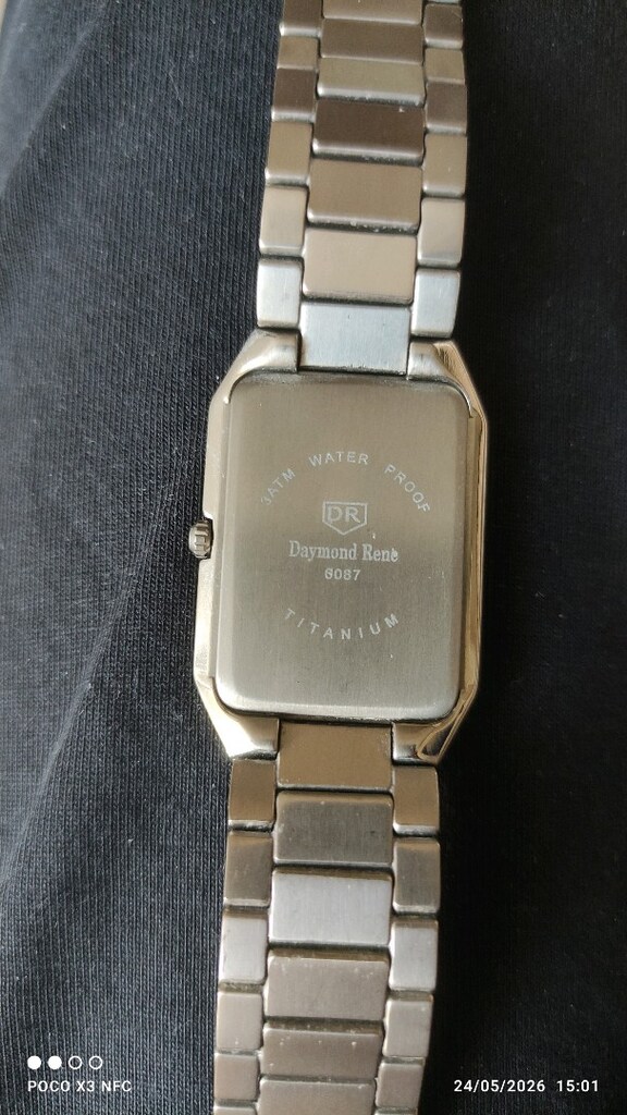 Daymond Rene (Titanium) Erkek Kol Saati - 6