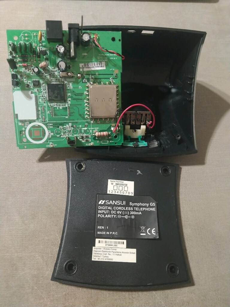 SANSUİ SYMPHONY G5 DİJİTAL KABLOSUZ TELEFON - 3