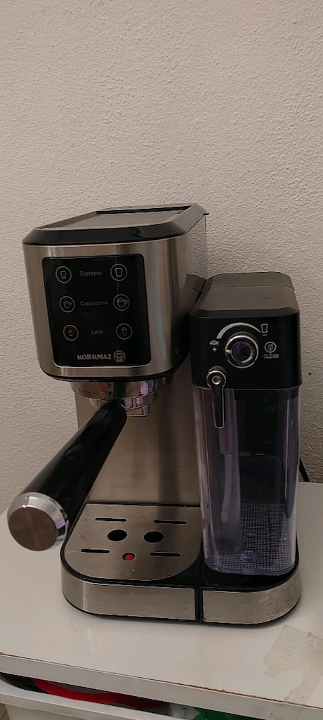 Korkmaz Espresso, Cappuccino & Latte Kahve Makinesi – 2. El - 7