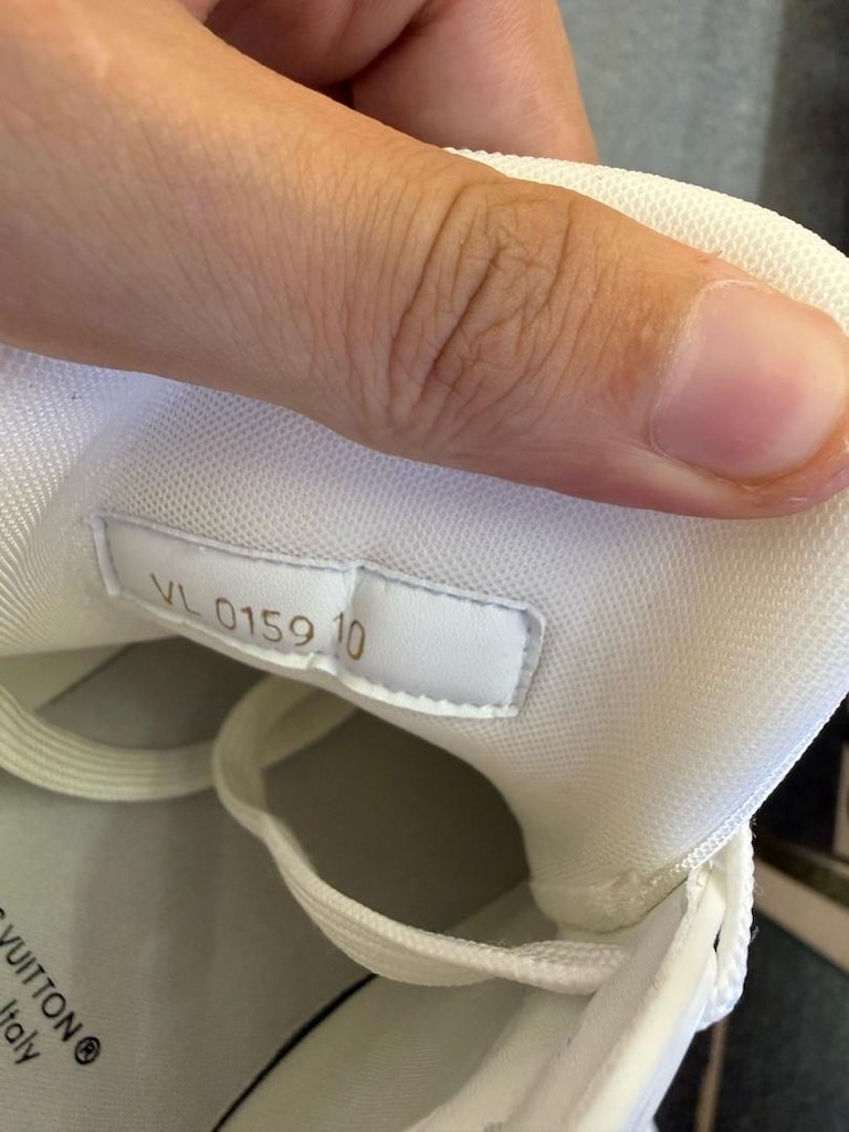 LV Trainer White Luxury Sneaker SIFIR 44 - 10