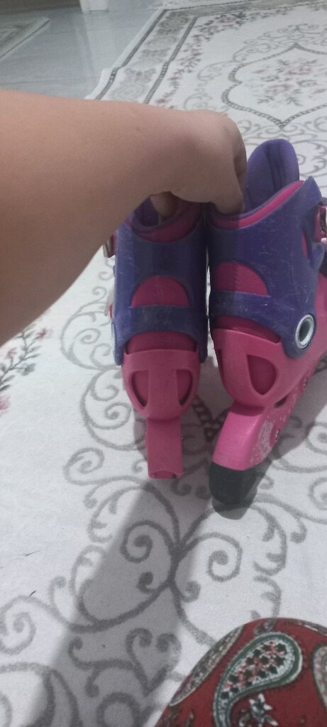 pembe renk kız paten 32-35 numara arası - 4
