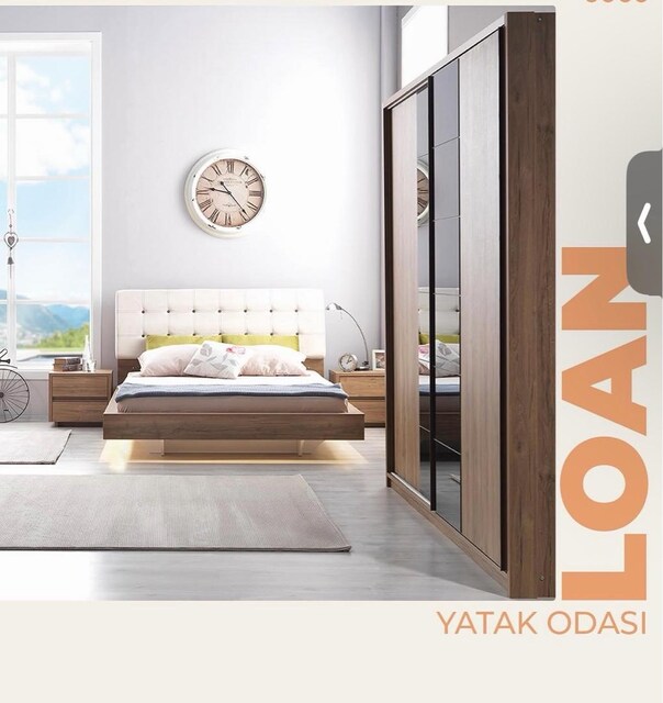 çetmen loan yatak odası takımı