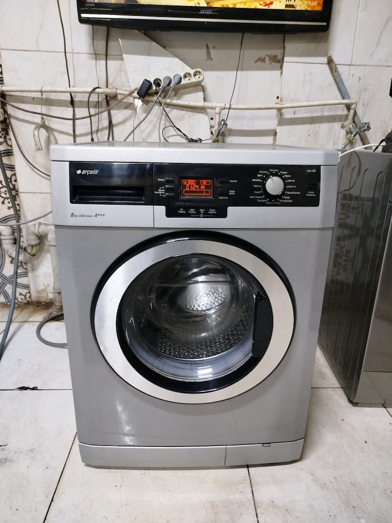 Arçelik Marka 8 Kg İnox Çamaşır Makinası - 5