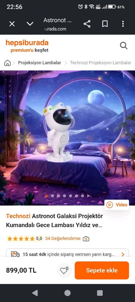 ASTRONOT GECE LAMBASI - 5