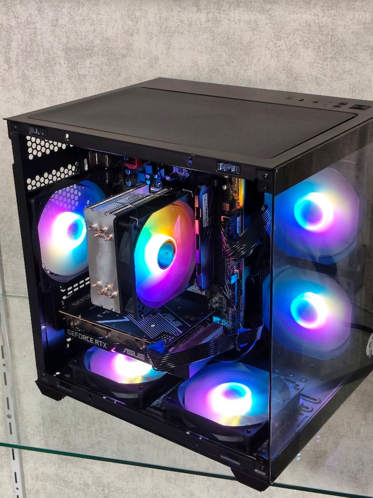 12GB RTX 3060 RYZEN 5500 16GB RAM 512 M2SSD 600W AKVARYUM KASA - 6
