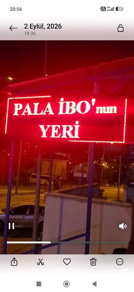 64x224cm led tabela kayan yazı - 3