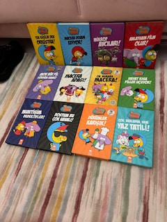 12 tane kitap kral Şakir seti orijinal üründür - 2